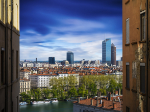 Panorama sur Lyon depuis la Croix-Rousse © Gael Fontaine